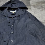 design nylon coat black