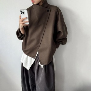 asymmetry design jacket 14758