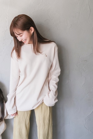 original embroidery long T-shirt　