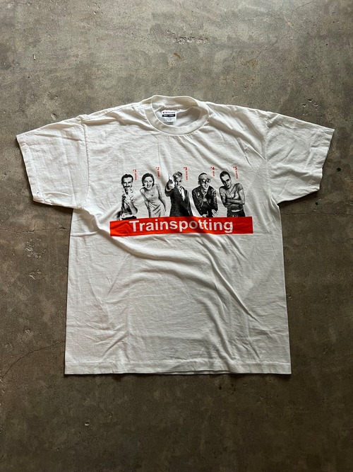 Trainspotting キャラクタープリント Tシャツ トレインスポッティング L ホワイト