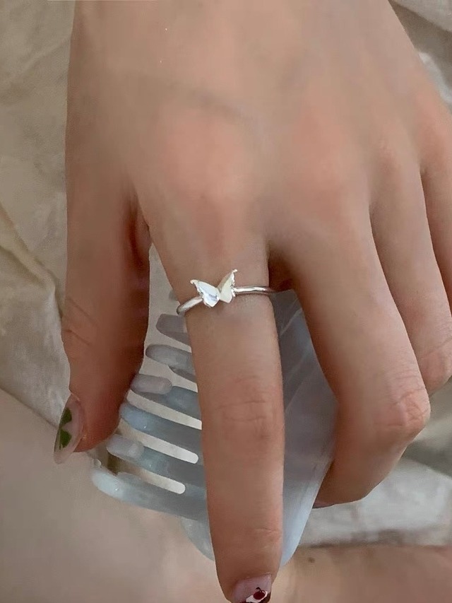 【即納商品】nippy butterfly ring