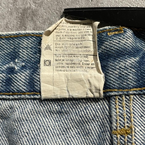 USA製 デニム ダブルニー Carhartt B07 DNM 38×34 詳細写真12