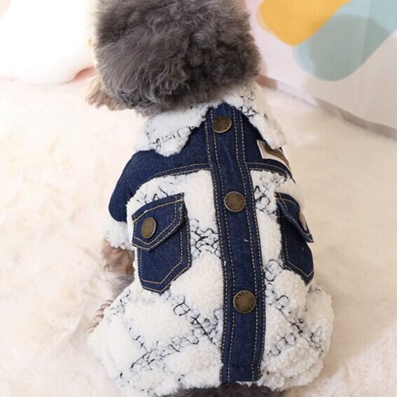 送料無料☆もこもこデニム！ PREMIUM DENIM バイカラー デニム つなぎ
