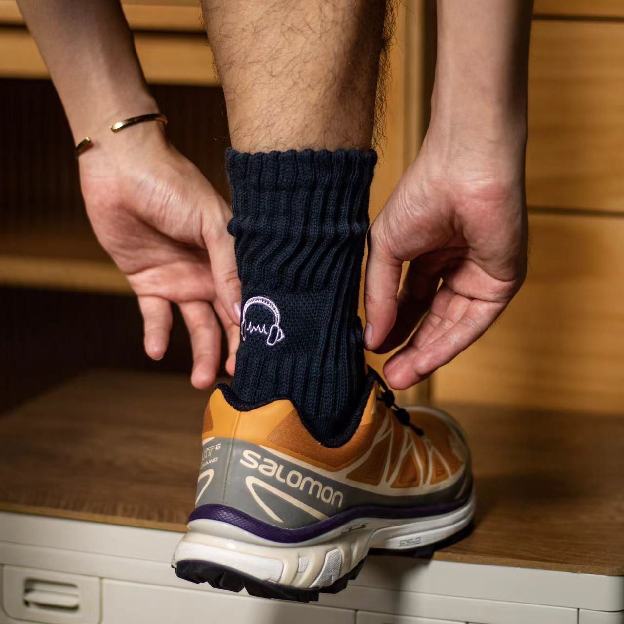 【3足セット】Sound Wave Loose Socks （サウンドウェーブ ルーズソックス）