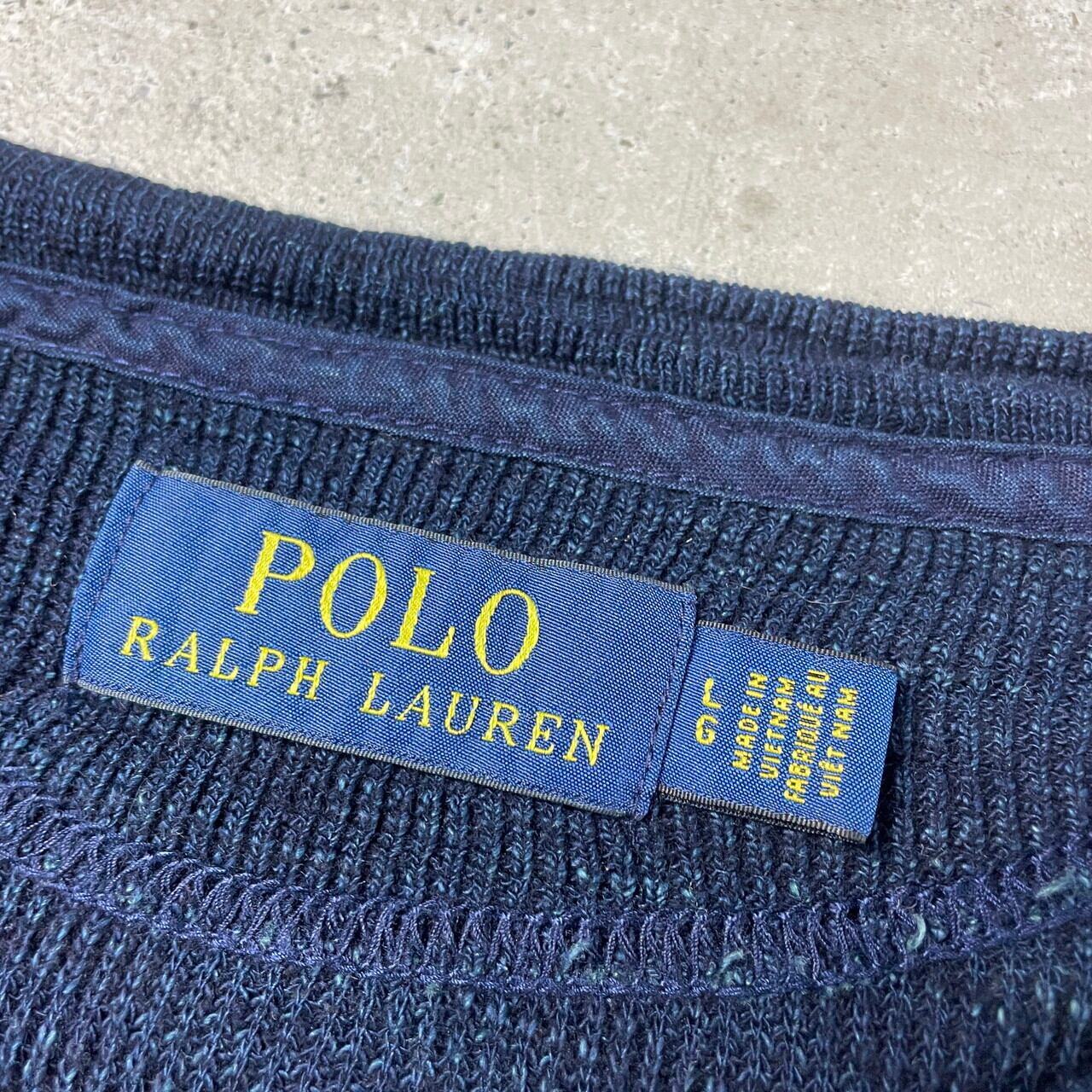 POLO RALPH LAUREN ラルフローレン ヘンリーネック サーマルロングT