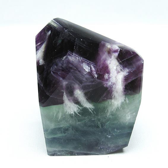 エンジェルフェザー フローライト 原石 一点物  181-3472