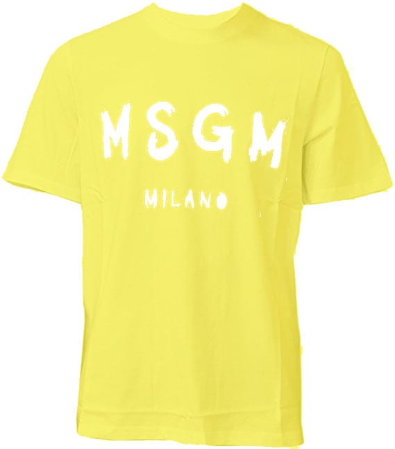 MSGM 黄色Tシャツ