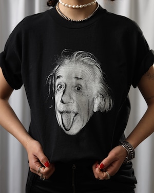 1990's Albert Einstein / Printed T-Shirt