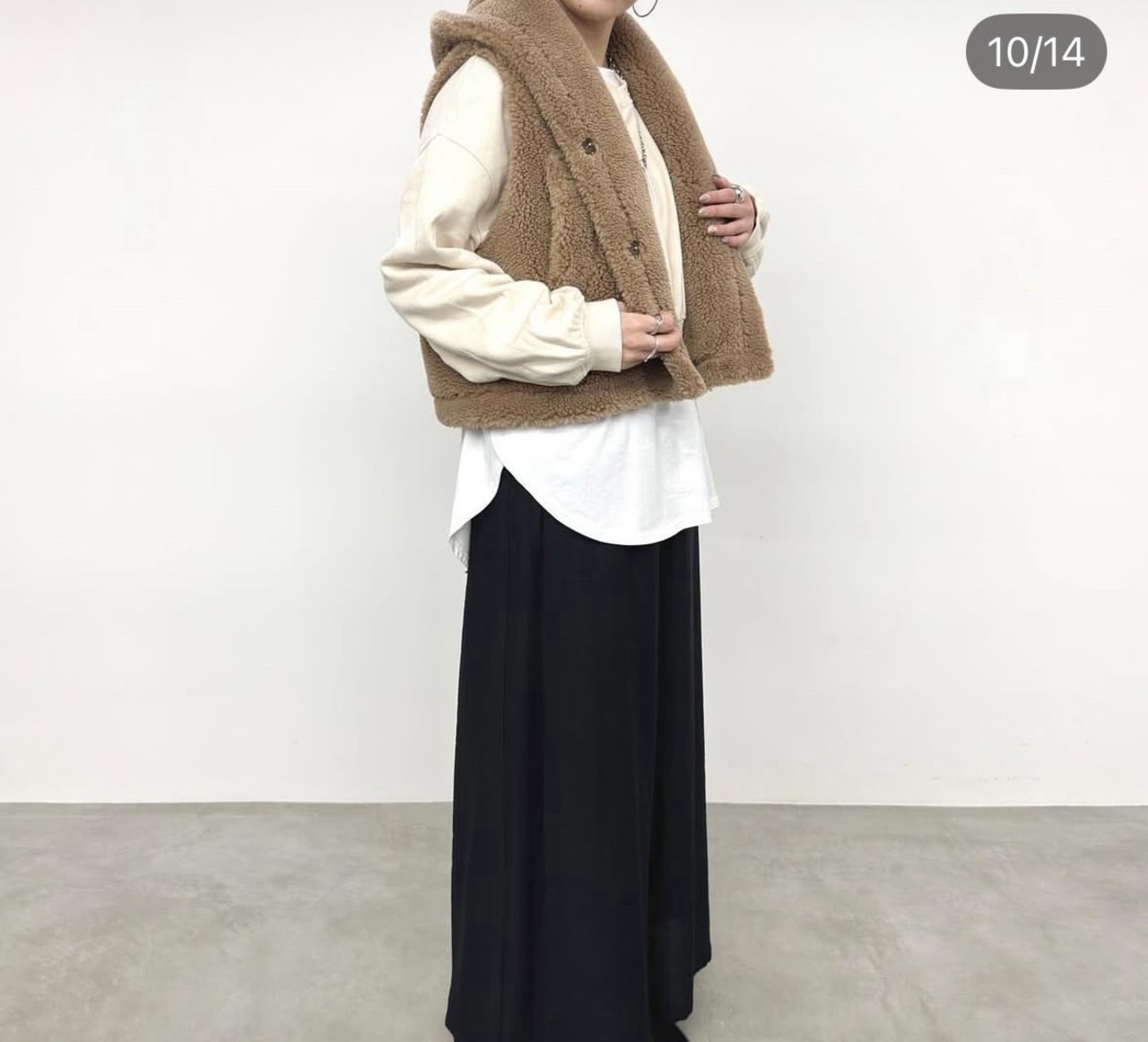 テディベアショートベスト