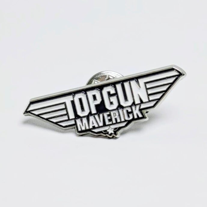 送料無料! ★ピンズ PINS★ピンバッジ 【 TOP GUN ( トップガン ) エンブレム 】 〚アメリカン雑貨 アメトイ〛