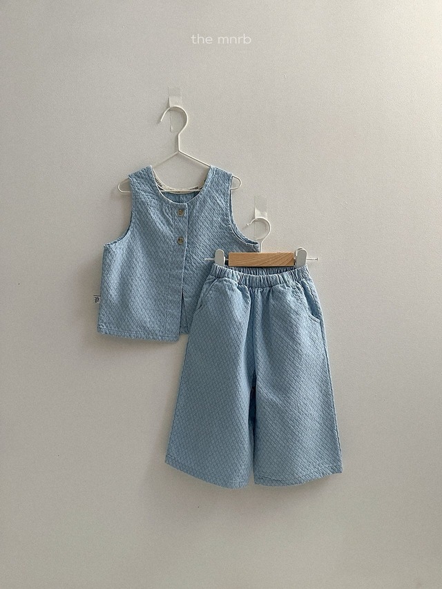 〘予約〙minirobe / dIa Denim Sleeveless