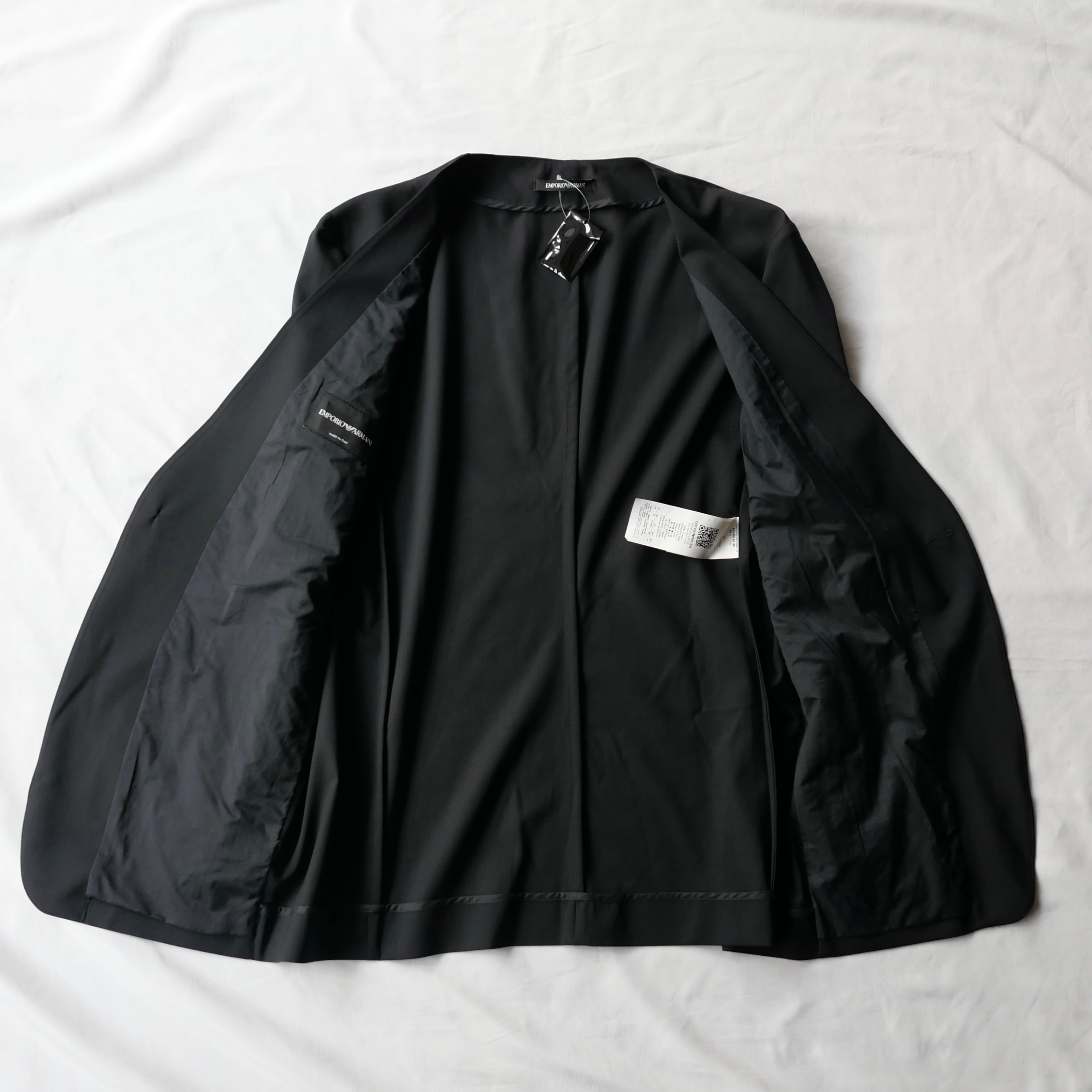 EMPORIO ARMANI ノーカラージャケット ヴィンテージ EMPORIO ARMANI NO COLLAR JACKET | safarionline