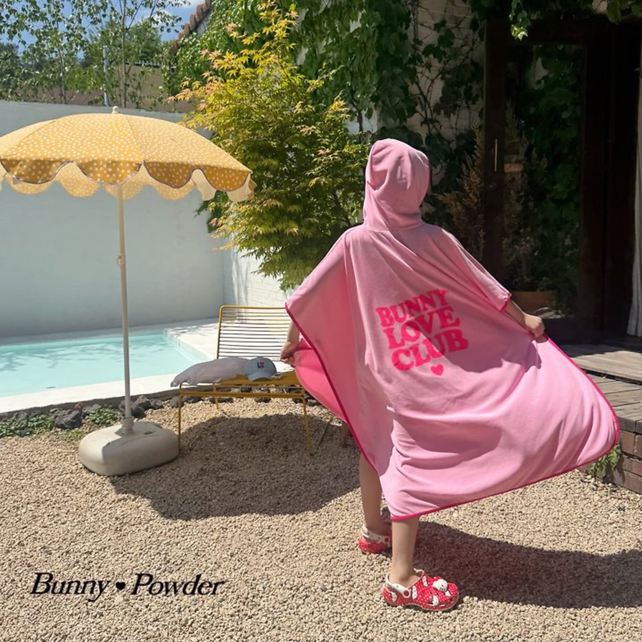 [Bunny Powder] (Feature) Love Hood Gown (M) / [버니파우더] (기획)러브후드가운 (M)