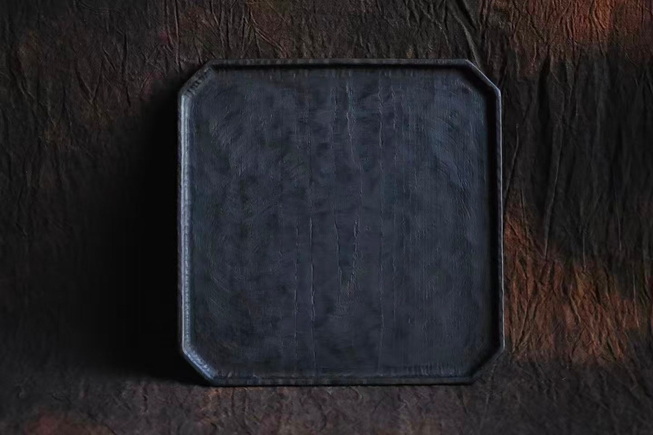 富山孝一 Koichi Tomiyama - 隅切盆 22