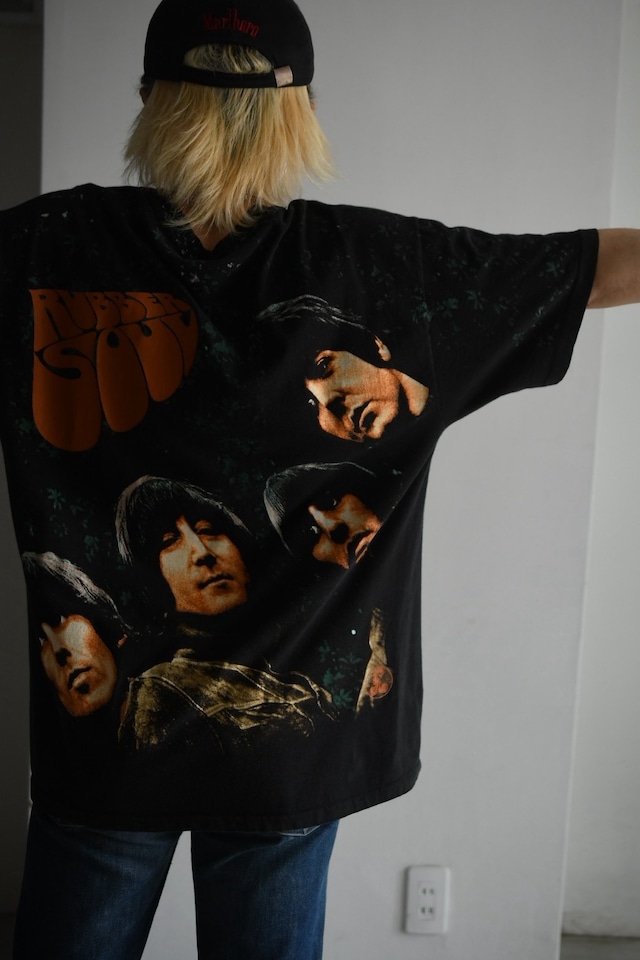 OK/ 90's "The Beatles" print tee shirt