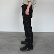 OLD JOE / ORIGINAL PRINTED EASY TROUSER (Square Dot)