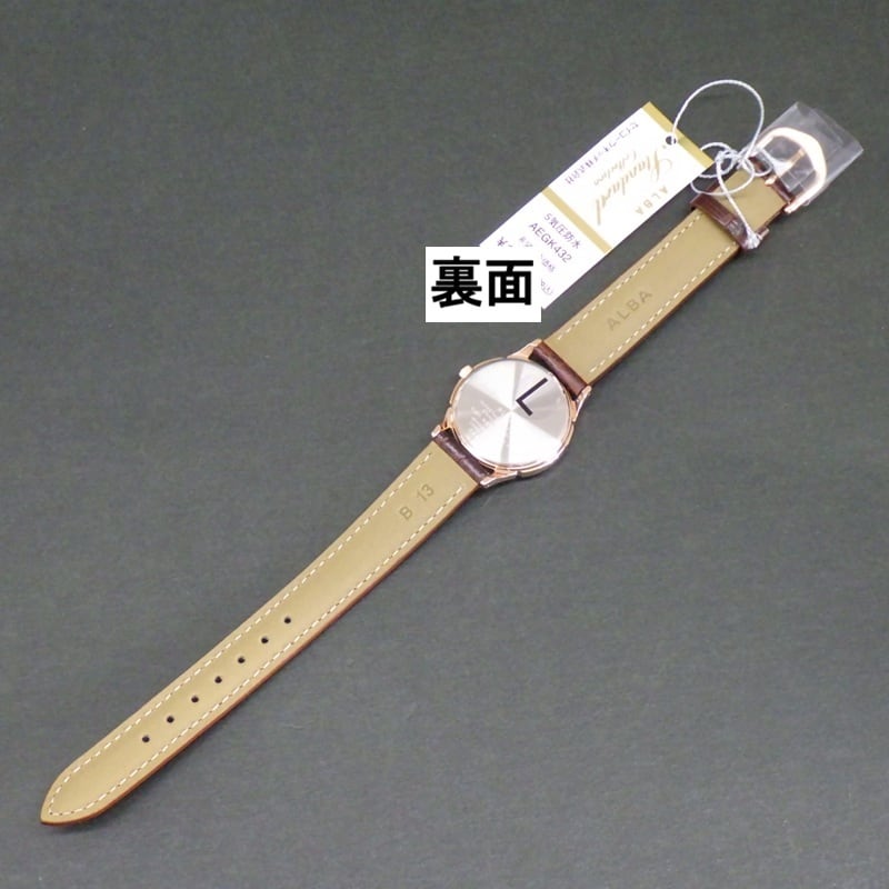 SEIKO セイコー ALBA アルバ AEGK432 日常生活防水 ピンクゴールド