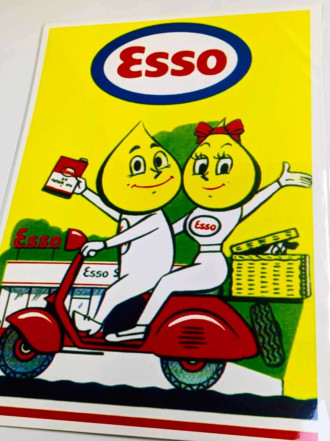 ☆ちょうどいいB4ポスター【 ESSO ( エッソ ドロップボーイ