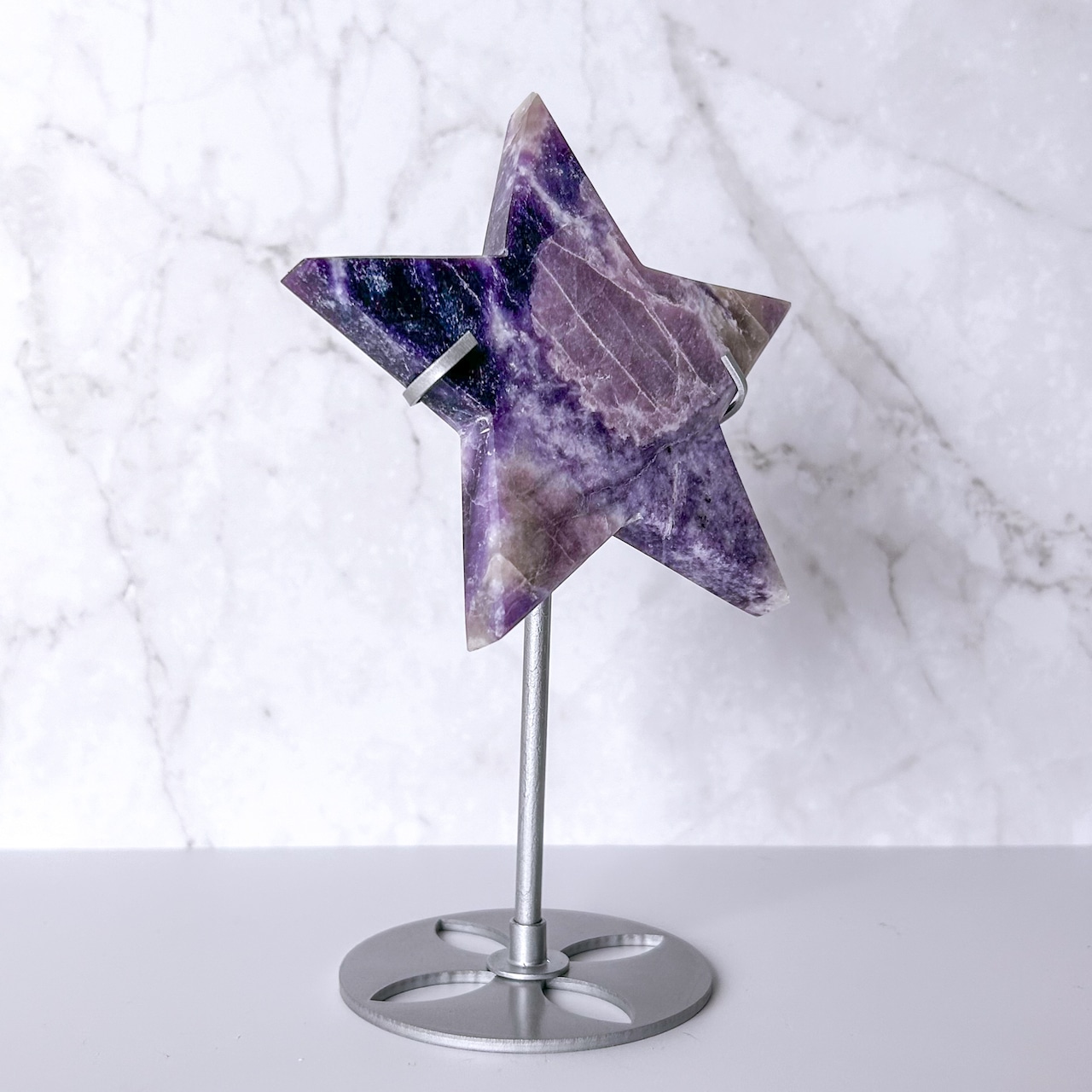 レピドライト スター スタンド付き * Lepidolite * 天然石