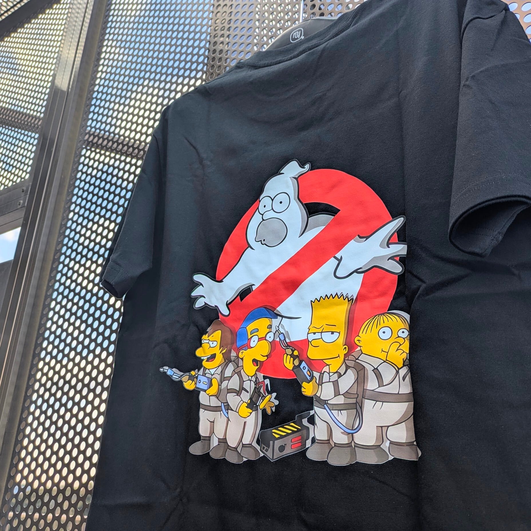 【 The Simpsons（ ザ・シンプソンズ ) 】『 Homerbusters / ホーマーバスターズ 』 シンプソンズ×ゴーストバスターズ / Tシャツ〚アメリカン雑貨 アメトイ〛