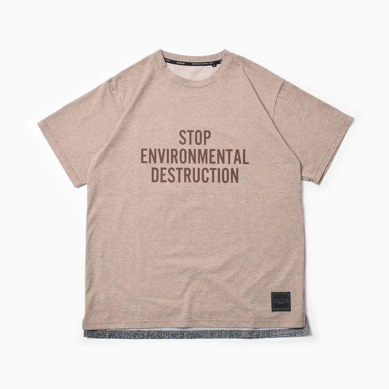 MMA(MOUNTAIN MARTIAL ATRTS) MMABB PROMALOFT Mission Tee “MACHINE” (Beige)