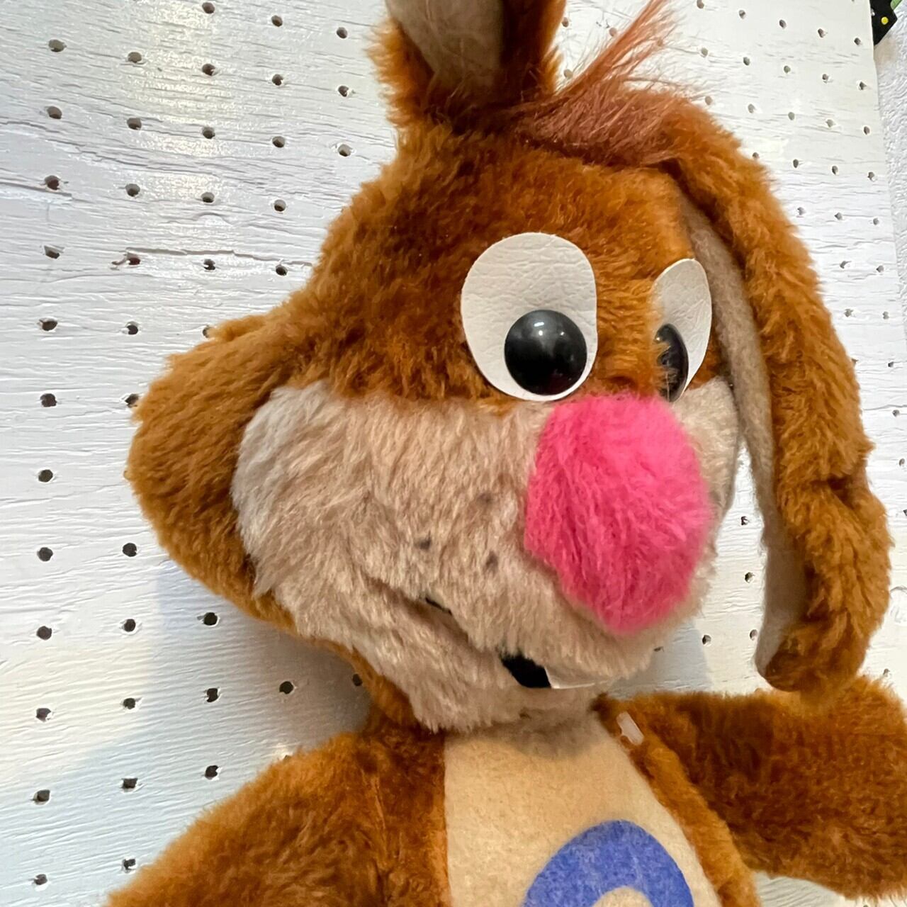 ☆送料ナシ☆70s ネスレ クイックバニー ヴィンテージプラッシュ Nestle Nesquik Chocolate Bunny Rabbit  plush doll THE PUPPEZ☆e-shop ザ パペッツ松本-WEBショップ