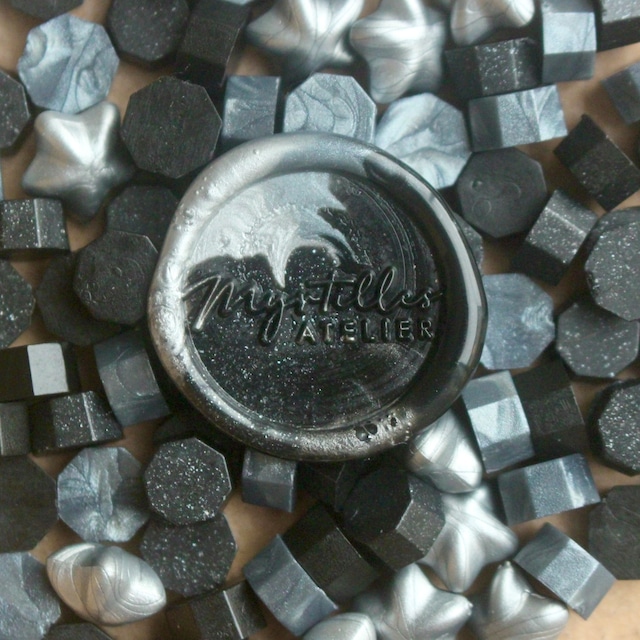 【New】シーリングワックス Black! Black! mix【35g】