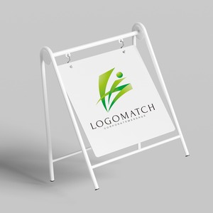 ダイナミックな成長のロゴ