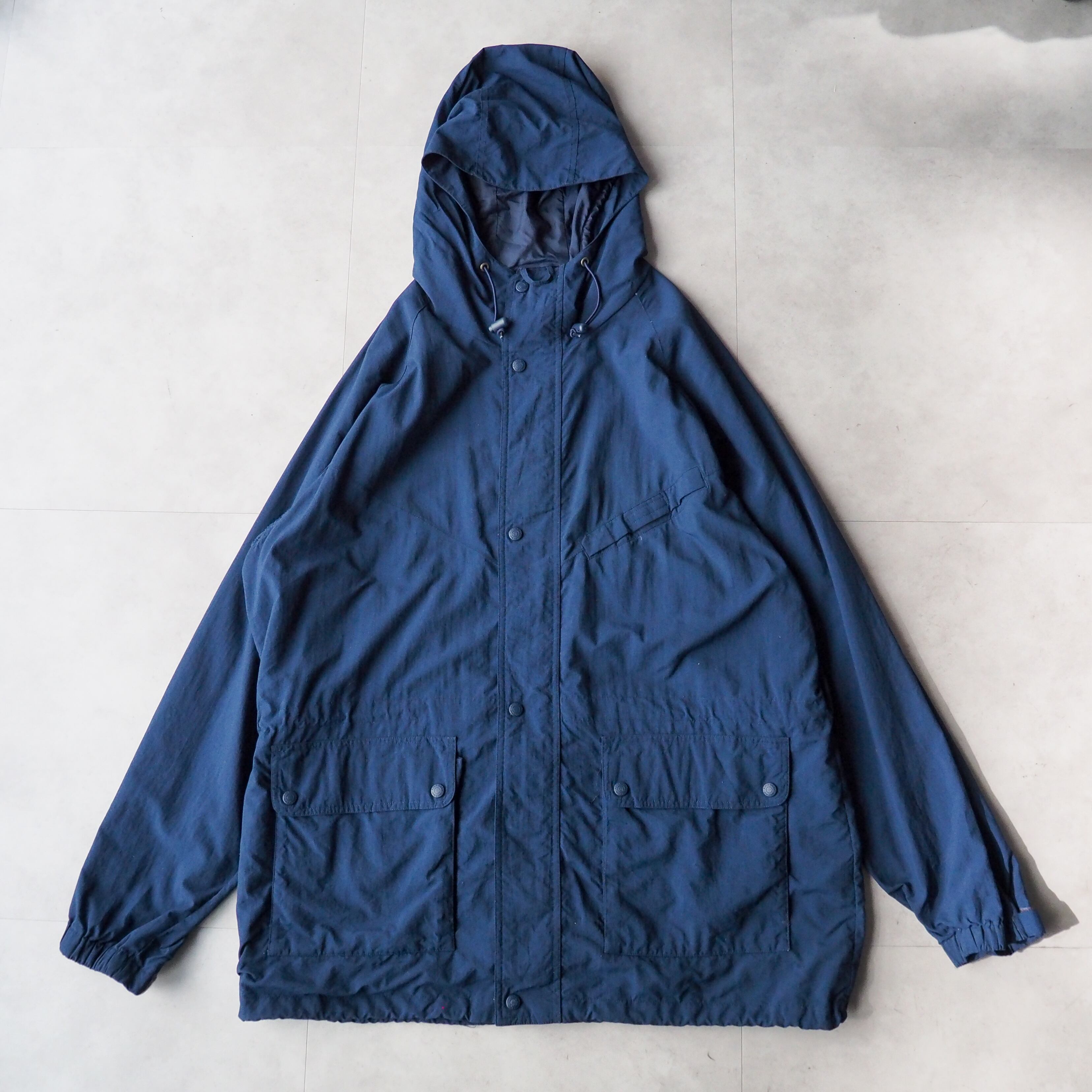 90s “Eddie Bauer” navy mountain parka 90年代 エディーバウアー 黒