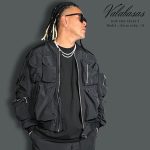 【SALE ¥37,400→¥26,180】VALABASAS "MARSHALL" BLACK JACKET