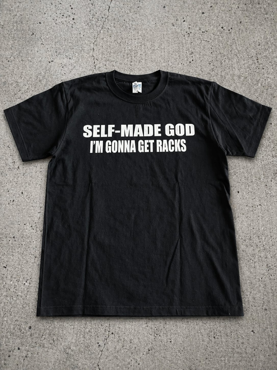 No Dirty Money” T-SHIRT Black | SELF-MADE GOD