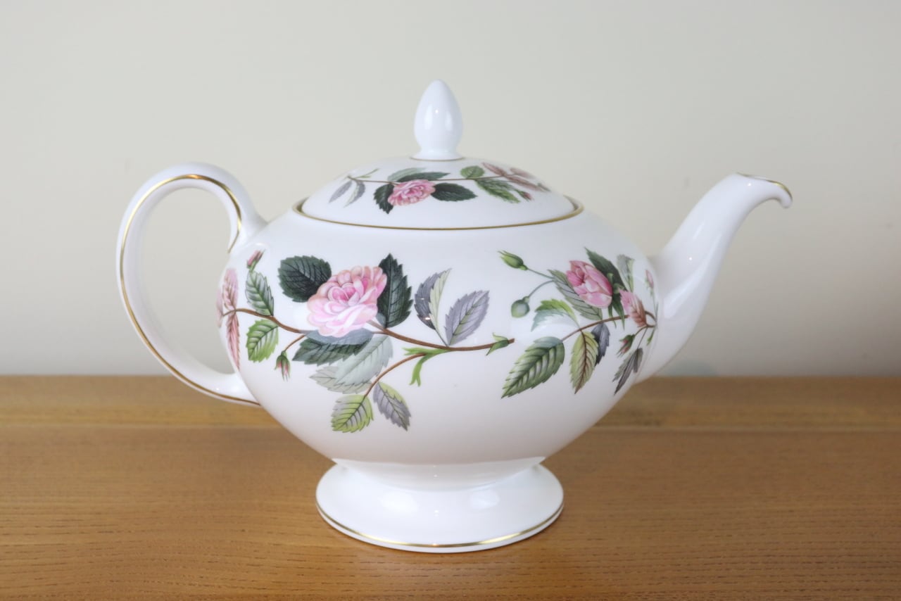 ウェッジウッド ハザウェイローズ ポット ヴィンテージ WEDGWOOD バラ