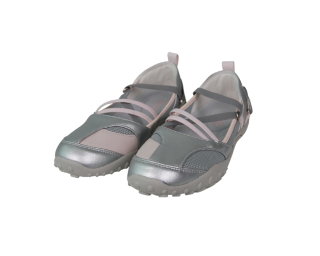 [OJOS] Strap Embossed Toe Shoes / Silver 正規品 韓国ブランド 韓国通販 韓国代行 韓国ファッション オホス