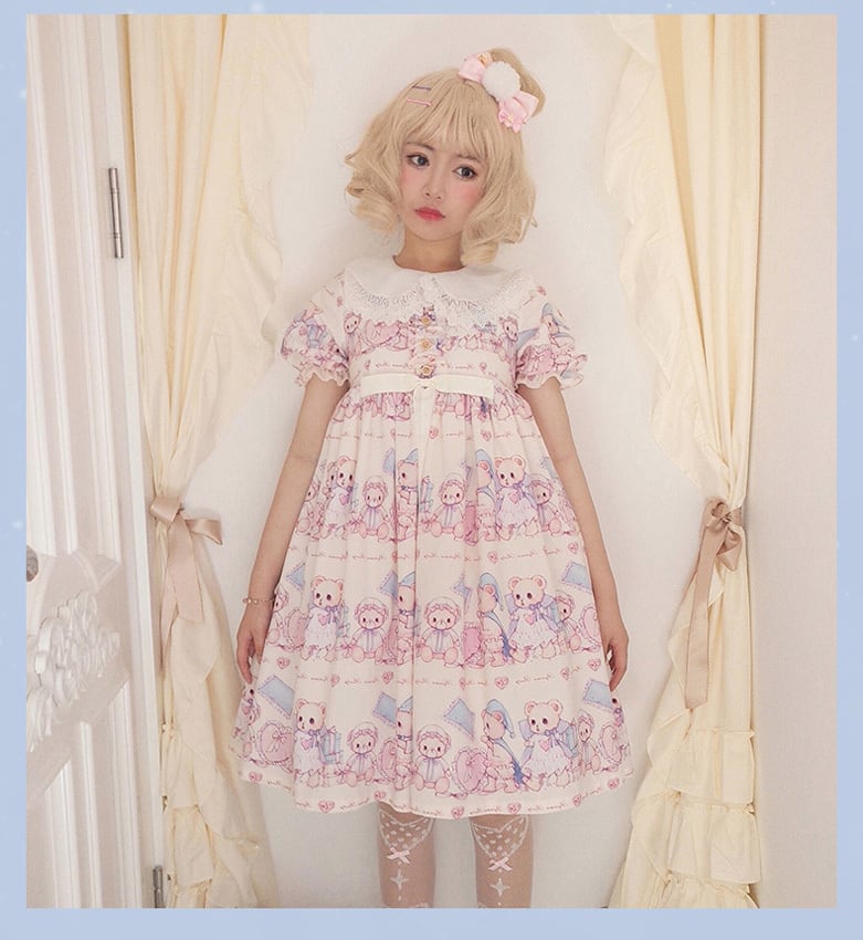 LO1091 lolita オリジナル 洋服 ロリータ ワンピース-