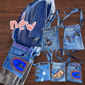 デニムバッグミニポシェット