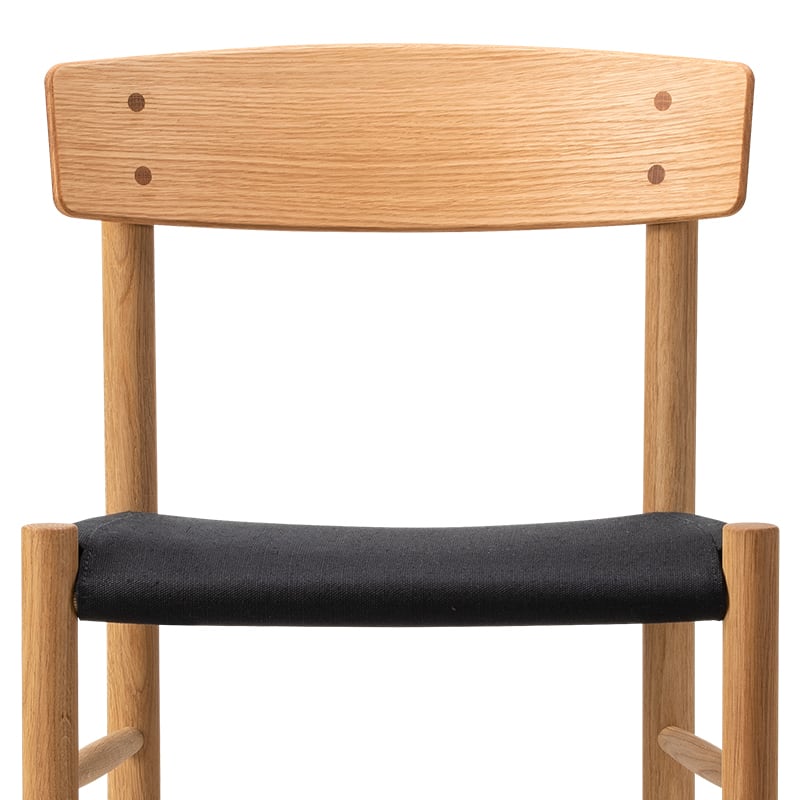 J39 Oak Oil Shaker Chair Black canvas［ Fredericia ］ | REAL Style