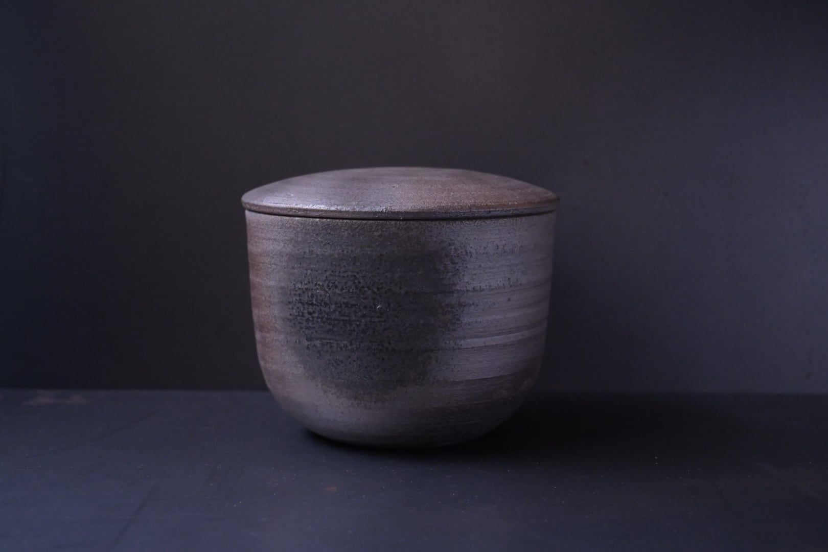 市野雅利 焼締 陶おひつ 2合 | 鎌倉倶楽部 茶寮