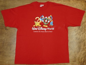 2703 WALT DISNEY World ウォルトディズニーワールド 2000年 ミッキーマウス ドナルドダック グーフィー プルート US古着 メンズ サイズXXL