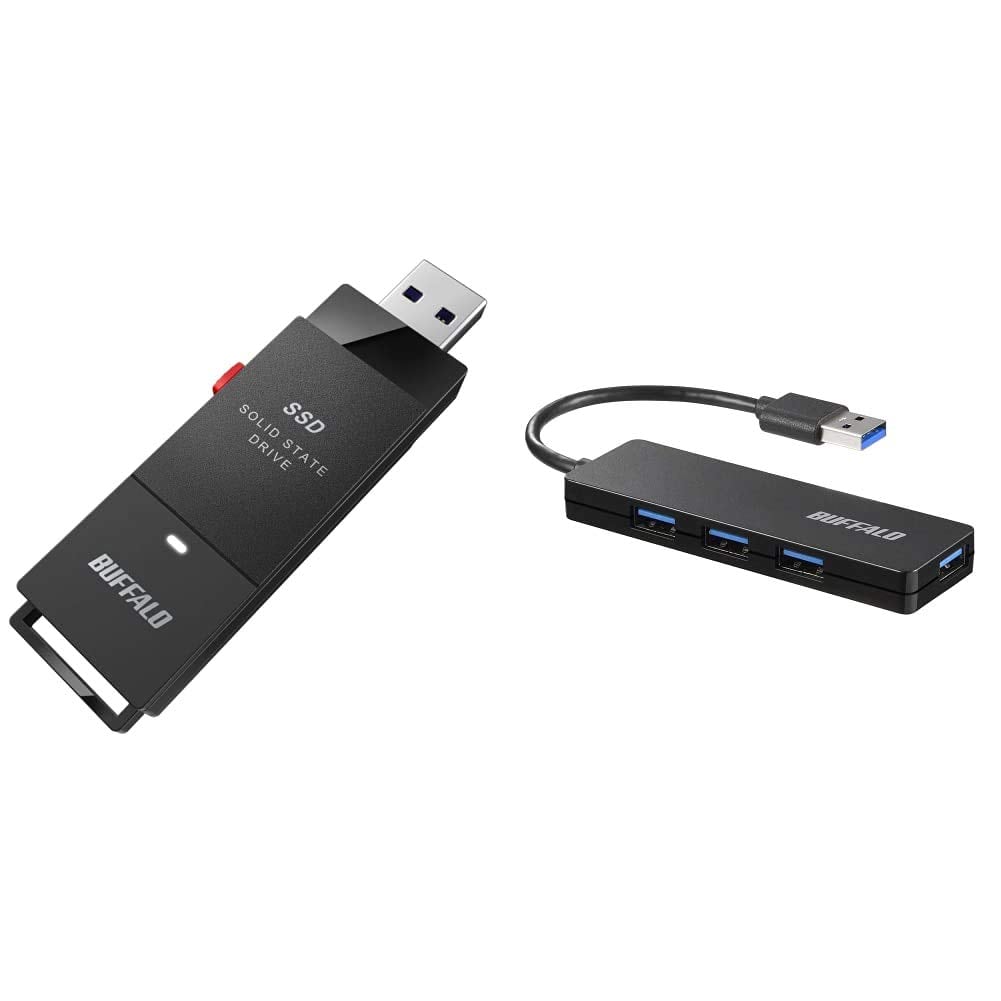 在庫処分】バッファロー SSD 外付け 250GB 小型 コンパクト ポータブル
