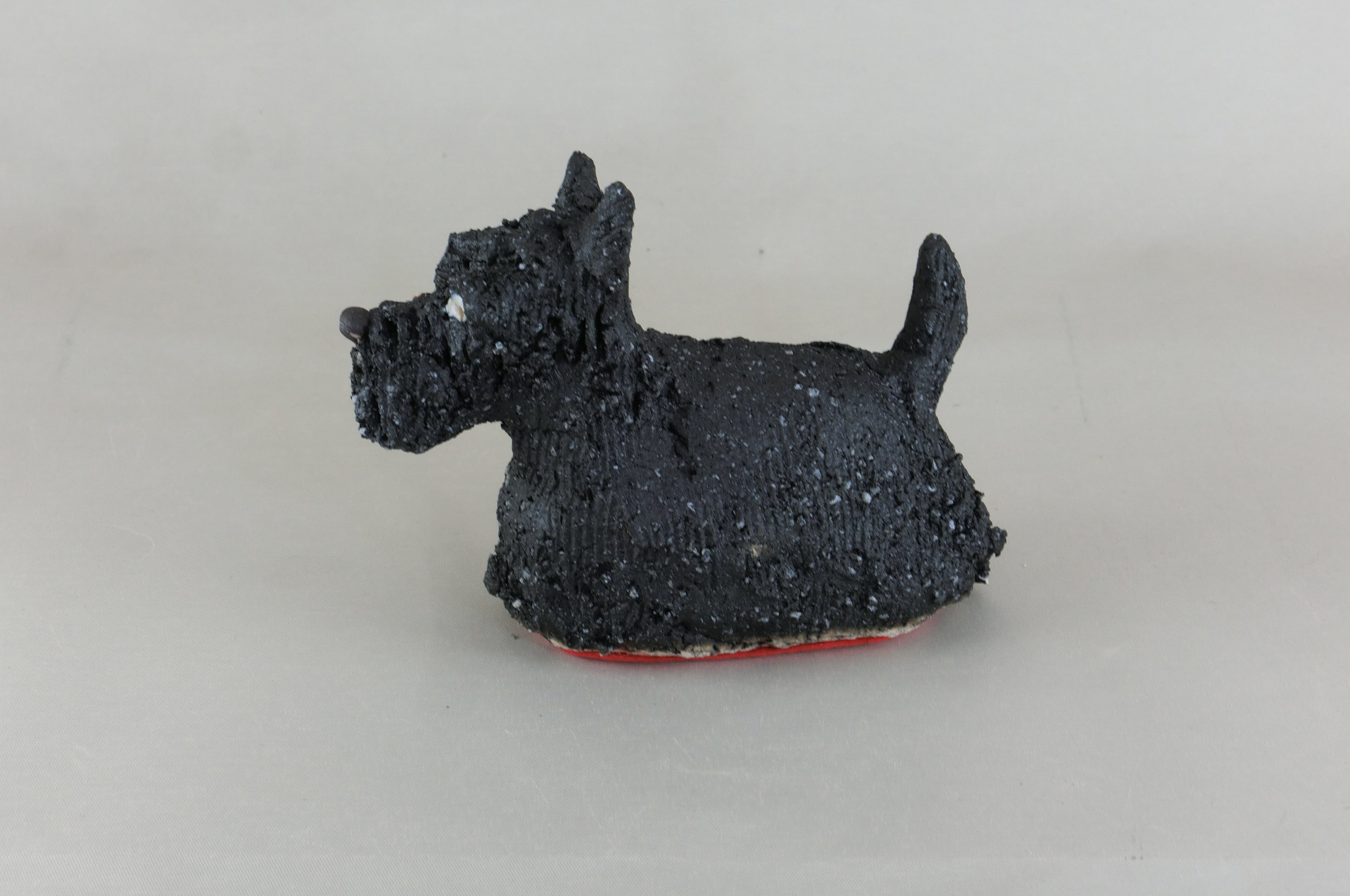 幸生窯　前川幸市作　犬　スコティッシュテリア