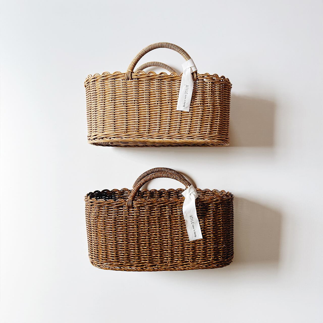 【新色追加】UTILE oval handle basket (Lsize)