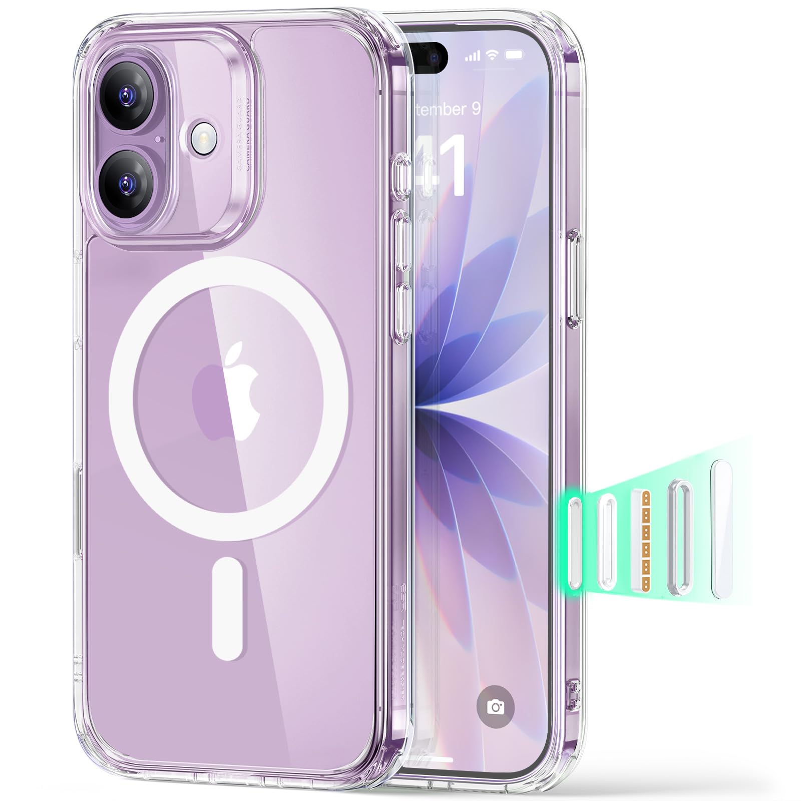 ESR iPhone 17 ケース 2世代黄変防止 超薄型 Classic Hybrid クリア