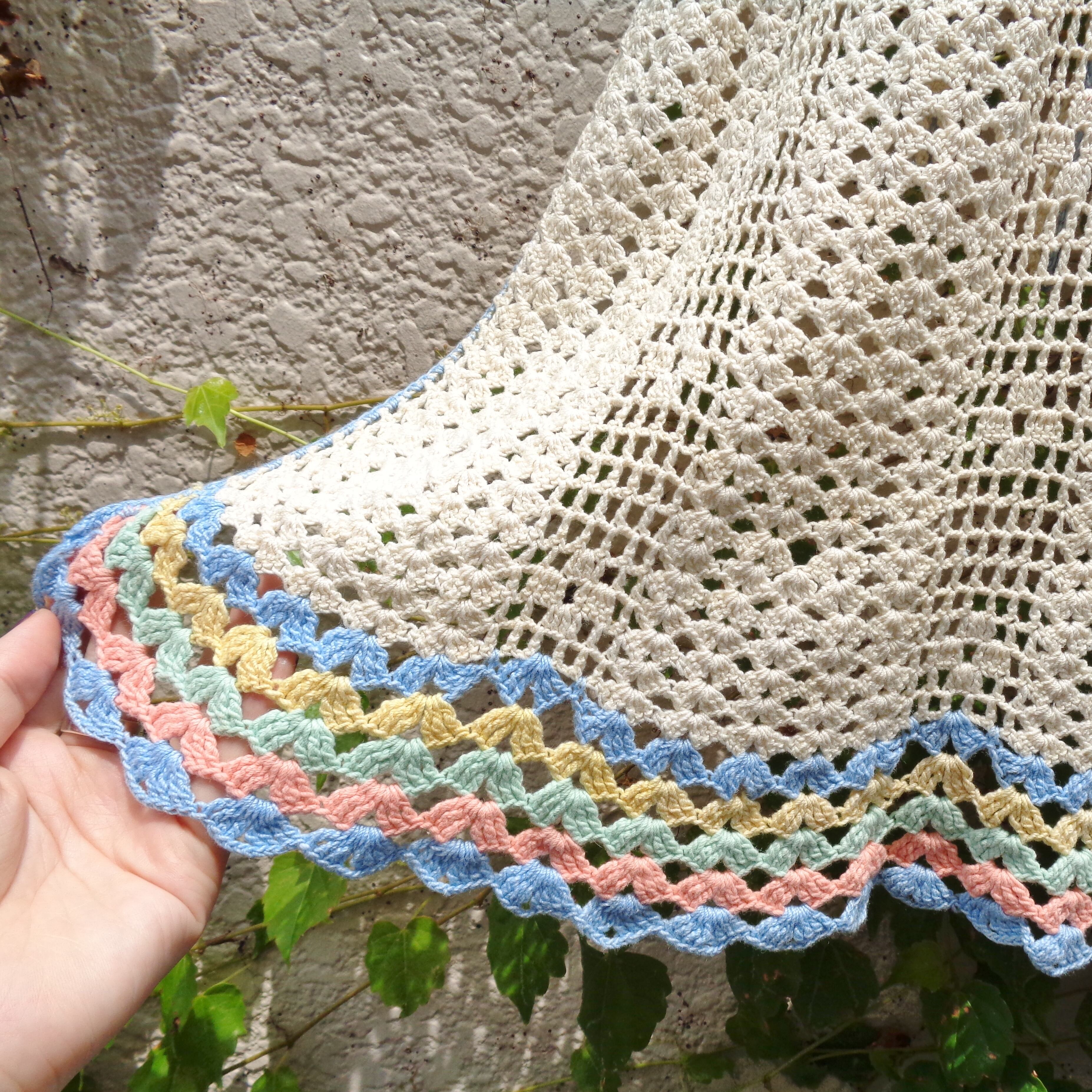 Vintage crochet apron／ヴィンテージ かぎ編み エプロン | BIG TIME