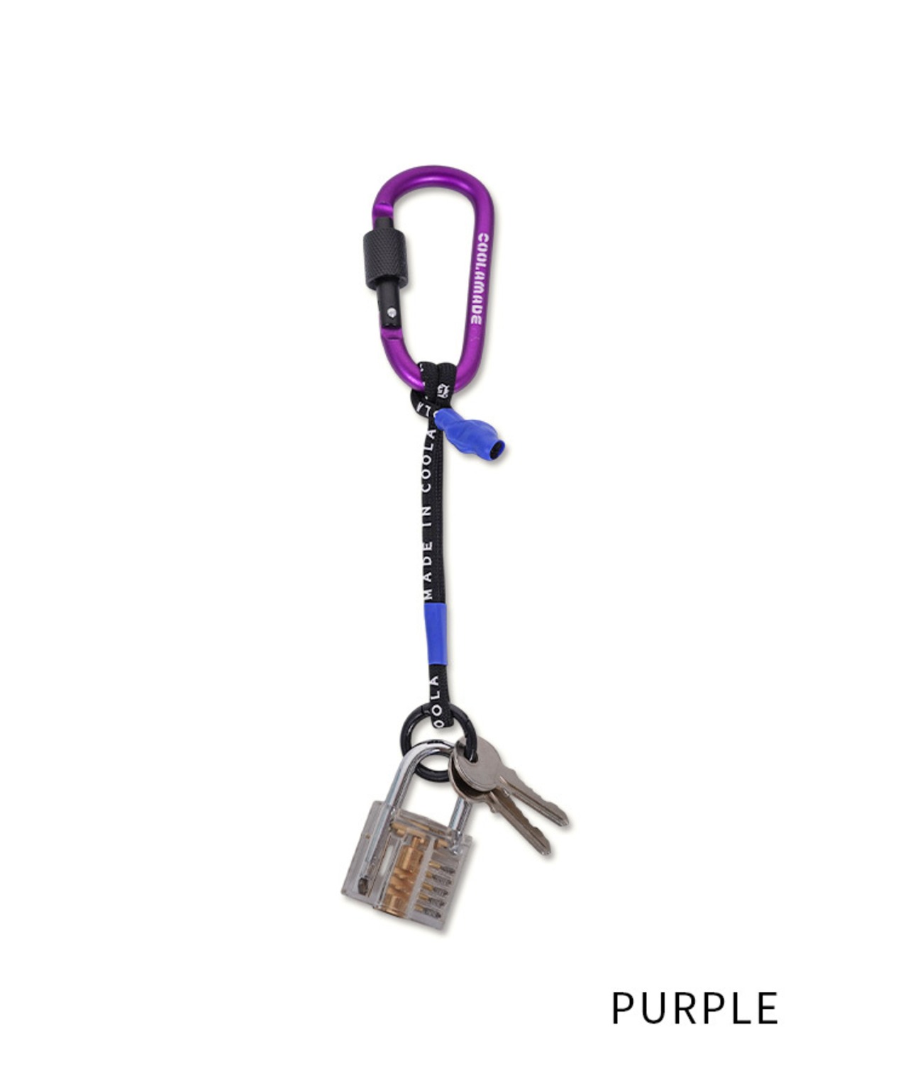 【直営限定ITEM】パドロック×オリジナルカラビナチャーム　CQ-48524H
