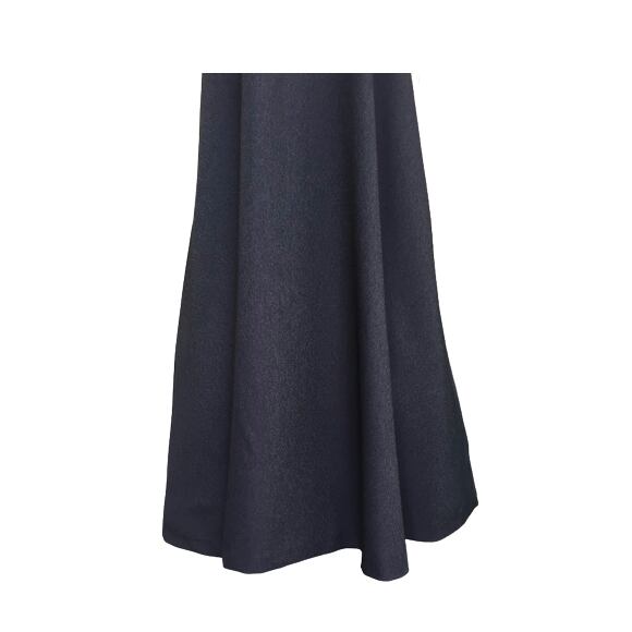 トワレ/Toilette　デニムワンピース　3　ネイビー　コットンリネンBLEND トワレ toilette 新品 ワンピース ストレッチ デニム コート