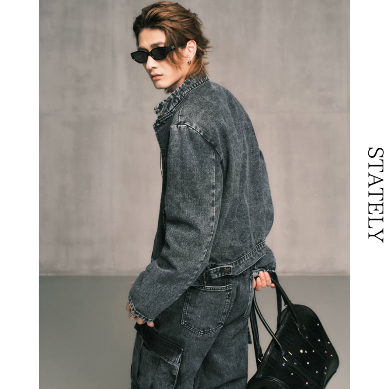 Vintage Wash デニムカーゴセットアップ/2color_ST39・画像9