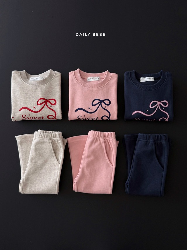 princess bootcut set【DAILYBEBE】※10月中旬発送予定