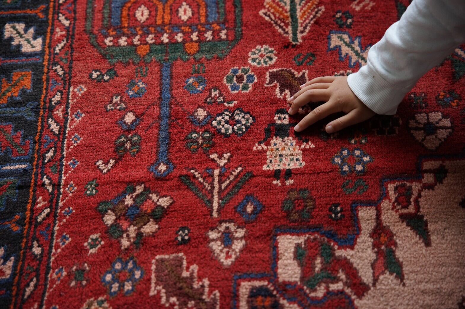 069 - Vintage qashqai rug