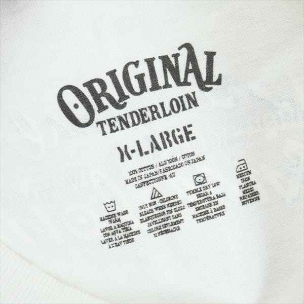 Size【XL】 TENDERLOIN テンダーロイン TEE L/S G.S.S.D WHITE ロンT