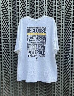 ISNESS MUSIC×Round and Round by Recloose　T Shirt